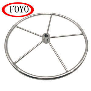 Volante <span class=keywords><strong>de</strong></span> Barco FOYO, Herrajes Marinos, Volante <span class=keywords><strong>de</strong></span> <span class=keywords><strong>Acero</strong></span> Inoxidable <span class=keywords><strong>de</strong></span> 24'' para Yates, <span class=keywords><strong>Veleros</strong></span> y Kayaks - Product Image 2