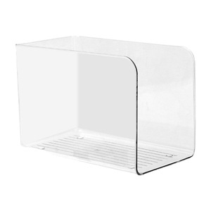 Transparent Desk Book Stand Acrylic Storage Box Document Organizer For Student Office Use - Product Image 5