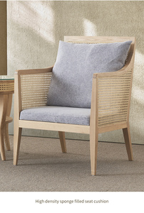 Poltrona di Lusso Fatta a Mano in Legno Massello e Canna d'India Stile Metà Secolo Moderno e Vintage Francese per Majlis Hotel e Appartamenti - Product Image 4