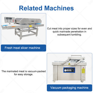 OCEAN Commercial Stainless Steel 304 Chicken Marinator 400kg Meat Vacuum Tumbler <b>Machine</b> - Product Image 6