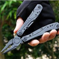 Pince pliante multifonction tout-en-un, outil compact de poche EDC pour le camping, la randonnée et l'entretien quotidien