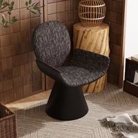 Chaise moderne et simple pour le nail art avec dossier, pivotante, pour les zones de loisirs, pour la maison, le bureau et le salon