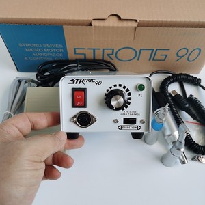 Strong 90 Micro Motor Handpiece Control Box 35000Rpm Professional Nail Drill Jewelry Dental Polishing Machine - Product Image 1