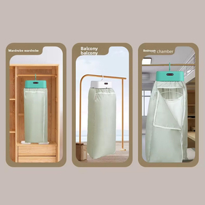 <span class=keywords><strong>Secadora</strong></span> <span class=keywords><strong>de</strong></span> <span class=keywords><strong>Ropa</strong></span> Portátil Mini, Compacta, Plegable, Eléctrica, <span class=keywords><strong>de</strong></span> Calentamiento Rápido, 60 ° C UV Antibacteriano con temporizador para viajes en días <span class=keywords><strong>de</strong></span> lluvia - Product Image 3