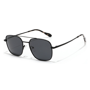 Unisex <b>Pilot</b> Sunglasses Rectangle Metal Frame Green Lens UV400 Protection Adult - Product Image 5