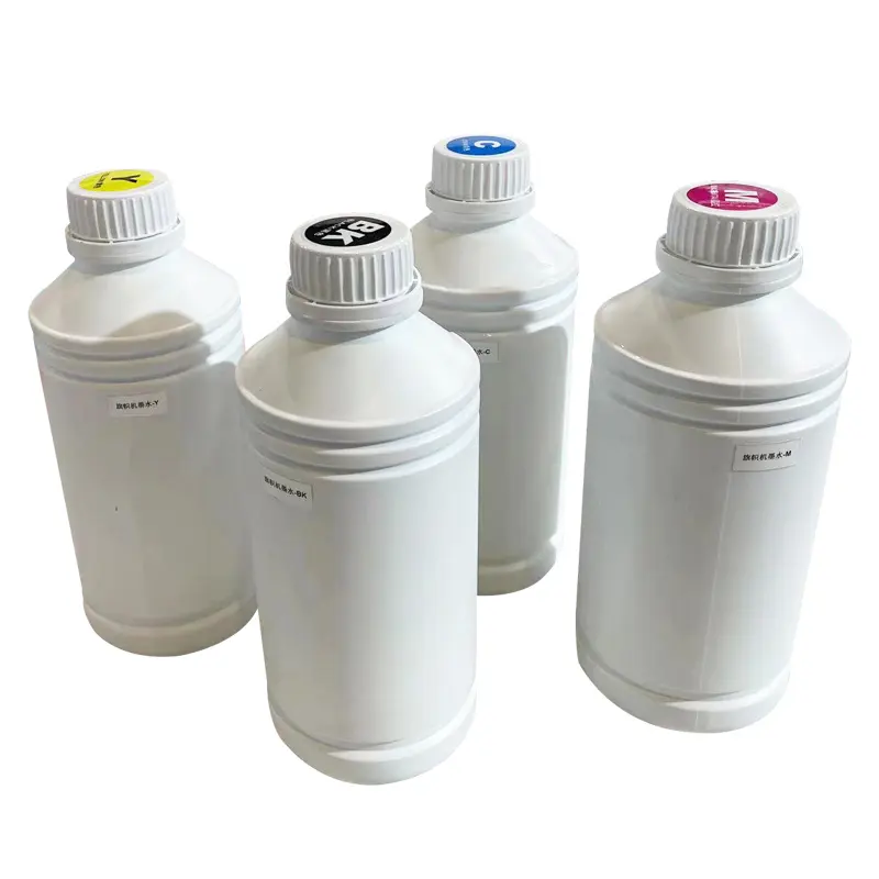 Die 4-farbige CMYK-Flaggendruckmaschine 1.000ML/Flasche Flaggfarben Sublimationstinte für I3200A1-Kopf