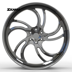 Jante en alliage forgé chromé poli sur mesure, 1/2 pièce, 5 branches, pour Chevy <span class=keywords><strong>Silverado</strong></span>, 5x114.3 5x120 5x130, 18 19 20 21 22 24 pouces - Product Image 2