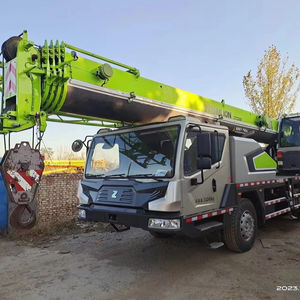 Grúa sobre Camión Zoomlion ZTC250A5-3 Usada de 25 Toneladas, Alto Rendimiento, con Bomba y Motor Originales, Piezas Centrales para Construcción - Product Image 1