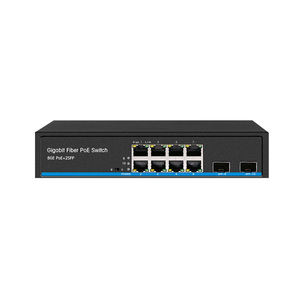 ZC-S1200WP-8G-2S-SE สวิตช์ POE แบบสมาร์ท 8GE-2SSFP กิกะบิตในตัว พร้อมอุปกรณ์ไฟเบอร์ออปติก ผลิตภัณฑ์ Zikun FTTX รับประกัน 1 ปี - Product Image 5