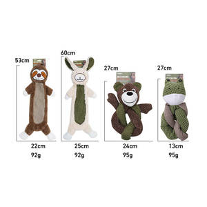 Pet Dog tương tác đồ chơi trung bình lớn chó squeak đồ chơi sang trọng bền con chó nhai đồ chơi - Product Image 5