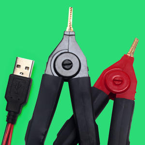 คลิปปลั๊กกล้วยแบบ4สายสำหรับวัดแรงดันไฟฟ้าต่ำเพิ่มสายทดสอบเคลวินปากกาทดสอบมัลติมิเตอร์คลิปสำหรับทดสอบเคลวิน - Product Image 6