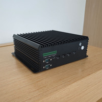 Ordinateur industriel intégré double port réseau i3/i5/i7 6 série mini hôte J1900/WIFI contrôle automatique de la machine Pc