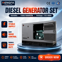 Groupe électrogène diesel silencieux Fawde 50 kVA 40 kW avec carter insonorisé, alimentation de secours résidentielle, moteur haute efficacité, ATS, 100 % cuivre
