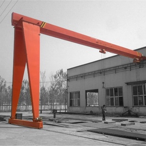 Grue semi-portique 10 tonnes la plus vendue, à poutre unique, pour terrain ouvert, avec télécommande - Product Image 1