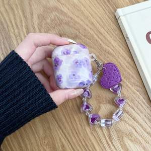 Pour apple <span class=keywords><strong>AirPods</strong></span> <span class=keywords><strong>3</strong></span> Cas <span class=keywords><strong>2021</strong></span> Nouveau Mignon Fleur Pourpre Motif TPU Écouteurs Cas Couverture Pour <span class=keywords><strong>AirPods</strong></span> 1 2 <span class=keywords><strong>3</strong></span> Pro Casque Boîte De Charge - Product Image 6