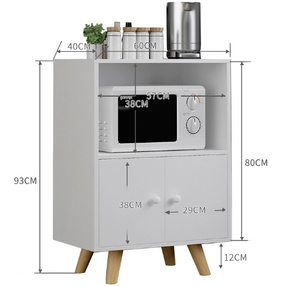 <span class=keywords><strong>Buffet</strong></span> de salle à manger en <span class=keywords><strong>bois</strong></span> de design moderne haut de gamme avec vitrine de rangement blanche pour meubles de salle à manger - Product Image 5