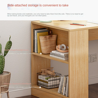 Bureau d'ordinateur simple pour la maison, bureau de location, bureau d'étude pour étudiants, bureau d'écriture simple