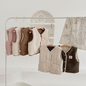 Vestes d'automne pour enfants OEM ODM, gilets sans manches chauds pour garçons en bas âge, vêtements pour filles - Product Image 5