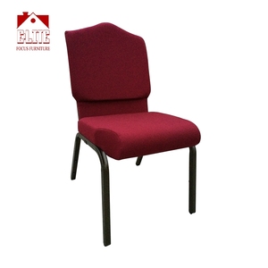 Chaises de chaire d'église d'usine en gros chaises d'église empilables d'occasion à vendre sièges d'église rembourrés en métal - Product Image 3