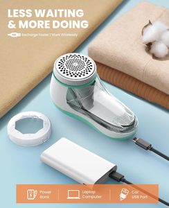 <span class=keywords><strong>Rasoir</strong></span> anti-bouloches <span class=keywords><strong>électrique</strong></span> portable à 6 lames, rechargeable par USB, pour <span class=keywords><strong>vêtements</strong></span> et pulls - Product Image 5