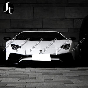 Pour <span class=keywords><strong>Lamborghini</strong></span> Aventador <span class=keywords><strong>LP750</strong></span>-<span class=keywords><strong>4</strong></span> Kit de carrosserie de diffuseur avant en Fiber de carbone 2011-2015 <span class=keywords><strong>SV</strong></span> Style becquet de pare-chocs avant LP700 nouveau Conditi - Product Image 3