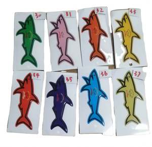 Pegatina 3D Paul Shark 2025, Logotipo Impermeable, Decoración de Dibujos Animados, Pegatina de Inventario al por Mayor - Product Image 4