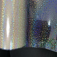 Film de stratification de lentille lenticulaire 3D holographique transparent pour papier