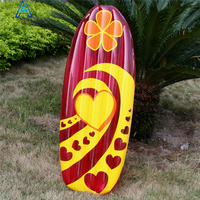 Matelas de planche de surf gonflable en PVC environnemental de haute qualité personnalisé OEM pour jouet flottant sur l'eau