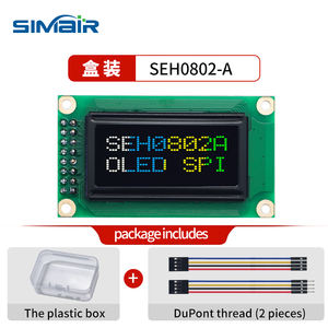 WEH0802A модуль дисплея, последовательный интерфейс IIC, WINSTAR ooled монохромный точечный матричный экран - Product Image 2