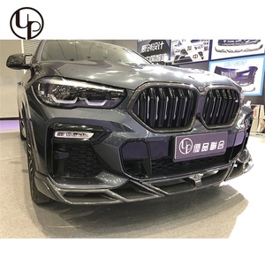 Lame de pare-choc avant pour voiture, protection du véhicule, bmw X série X3 <span class=keywords><strong>X4</strong></span> X5 X6 X7, style compétition, accessoire frontal - Product Image 5