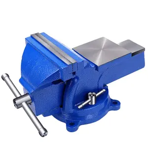 Bench vise abrazadera 4 "/5"/6 "/8" Luz de herramienta de mano Vicepresidente fundido de servicio pesado Banco prensas