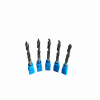 Forets en carbure JR128 3,5 mm-4 mm HRC55, forets hélicoïdaux à tige droite CNC