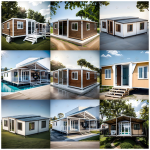 TS 20FT Profesional Totalmente Amueblado Lujo Móvil Prefab Home Free Design Plegable <span class=keywords><strong>Granny</strong></span> Flat para Hotel o Villa Uso - Product Image 2