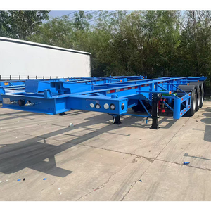 Semirremolque de Plataforma Plana Fengniao de 3 Ejes, Plástico, 40 Pies, Capacidad de 25001-30000 kg, Remolque de Camión con Cierre Giratorio - Product Image 5