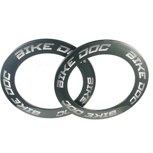 BIKEDOC <span class=keywords><strong>de</strong></span> engranaje fijo 28h 80 mm carbono <span class=keywords><strong>llanta</strong></span> Tubular <span class=keywords><strong>bicicleta</strong></span> con llantas brillantes 700C pista llantas <span class=keywords><strong>de</strong></span> ruedas Clincher - Product Image 6