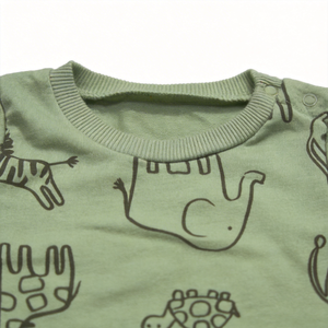 Liquidation : Ensemble d'été pour garçons, haut à manches courtes et pantalon, imprimé dessin animé, surplus d'usine, vente <span class=keywords><strong>en</strong></span> gros <span class=keywords><strong>en</strong></span> vrac - Product Image 2
