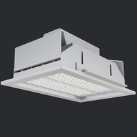 IP65 imperméabilisent l'essence LED d'auvent carré de 100w pour la lumière de station service