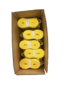 Correia de catraca para serviço pesado 2 polegadas 10000lbs 27 pés com gancho J - Product Image 5