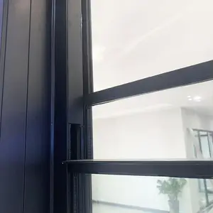EEHE الصين المورد الألومنيوم نافذة تميل رأسيًا الألومنيوم الزجاج مصبغة مزدوجة نوافذ معلقة