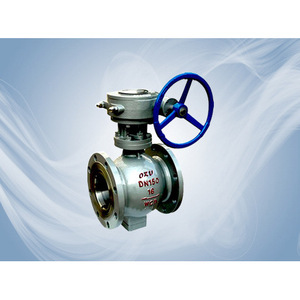 Válvula de Bola Excéntrica Manual Q347 Dn150 de 4 Pulgadas de Acero al Carbono para Operación con Agua a Temperatura Normal - Product Image 1