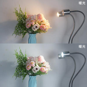 Factory Direct LED Gooseneck Work <b>Lights</b> 220V CNC Machine Tool Lighting with Metal Magnetic Clamps - Product Image 4