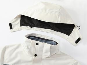 <span class=keywords><strong>Veste</strong></span> <span class=keywords><strong>de</strong></span> sport à doublure polaire amovible bicolore, fermeture éclair, coupe-vent d'hiver, <span class=keywords><strong>veste</strong></span> d'extérieur coupe-vent à séchage rapide - Product Image 6