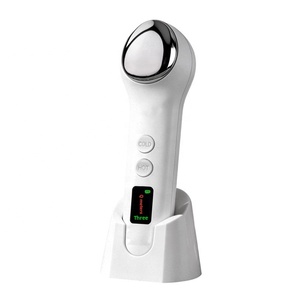 Strumento portatile ricaricabile per impacchi caldi e freddi con controllo One-Touch per trattamenti di massaggio su tutto il <span class=keywords><strong>viso</strong></span> e sulle zone intorno agli occhi. - Product Image 1