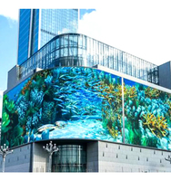 Affichage LED d'extérieur flexible en couleur pleine, écran incurvé P5, SDK, 8000 nits, haute luminosité, étanche IP65, OEM