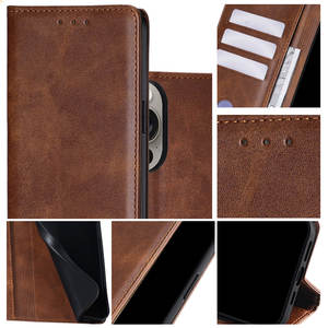 Nueva funda de teléfono móvil de cuero PU con tapa magnética de lujo para <span class=keywords><strong>iPhone</strong></span> 17 16 15 14 13 <span class=keywords><strong>12</strong></span> Pro Max, funda para teléfono móvil con ranura para tarjeta - Product Image 2