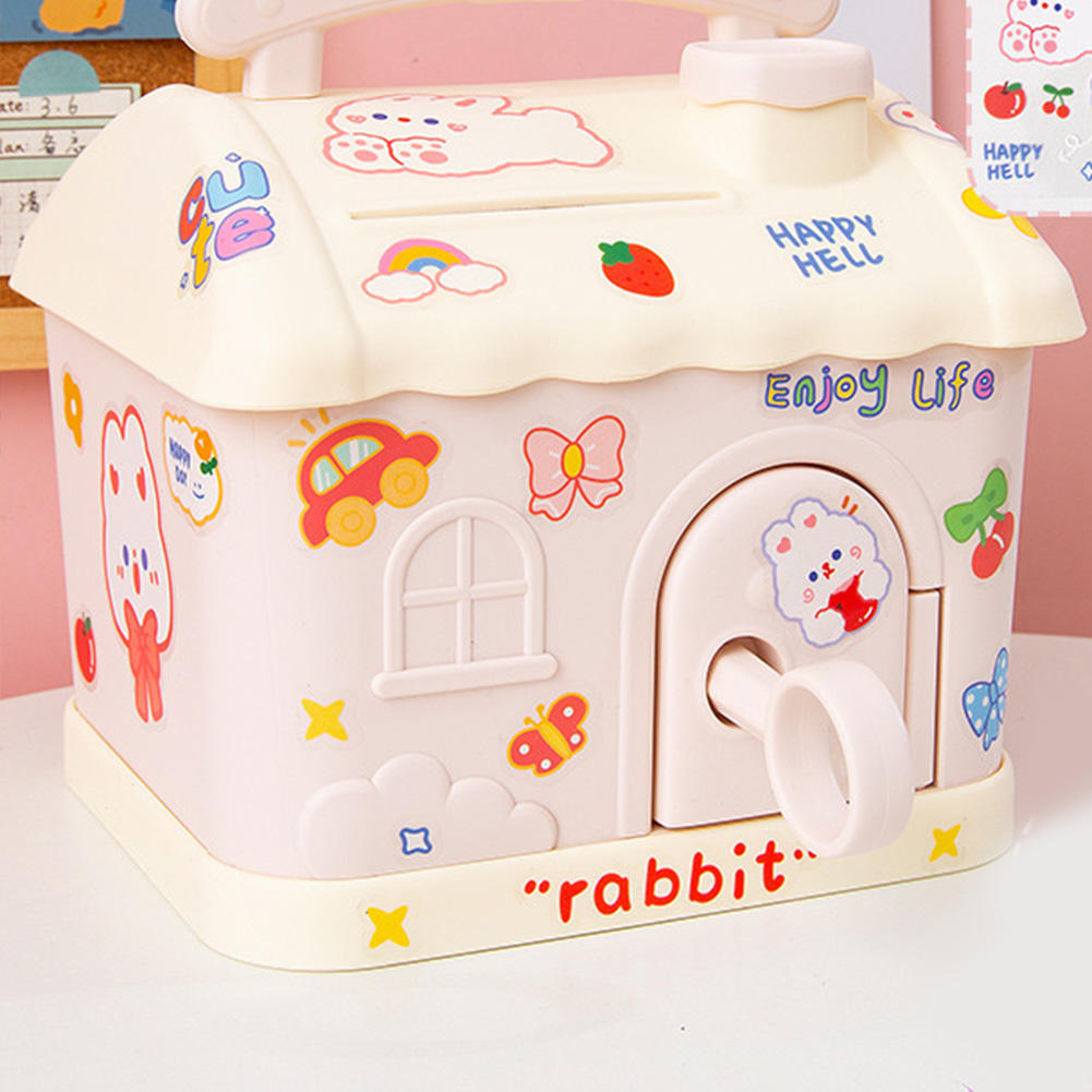 貯金箱電子ATM、パスワードマネーコインプラスチックキッズおもちゃ貯金箱/