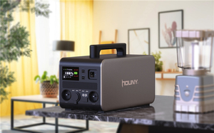 HOUNY Meilleure vente Station d'alimentation portable 1000W avec protection de haute qualité Batterie de secours solaire pour la maison Batterie d'urgence - Product Image 4