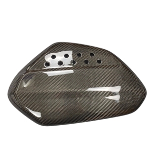Cubierta de Punta de Silenciador de Escape para Motocicleta, de Fibra de Carbono 100% Seca, Autoclave 3K, para <span class=keywords><strong>Triumph</strong></span> Scrambler 1200 XC/XE - Product Image 3