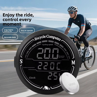 Odómetro Retroiluminado Luminoso Impermeable para Bicicleta de Montaña y Carretera, Equipo Inteligente para Ciclismo, Tabla de Códigos