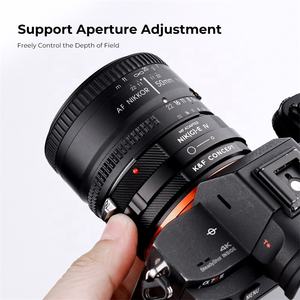 K & F Concept adaptateur de montage <span class=keywords><strong>d</strong></span>'objectif de haute précision pour objectif <span class=keywords><strong>Nikon</strong></span> série F/<span class=keywords><strong>D</strong></span>/G vers appareil photo Fuji série X - Product Image 6